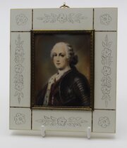 Miniature, C1900, Louis XV, Signed 