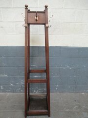 1930s Oak Hall Hat Coat Stand