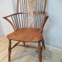 19th century Yew wood   Windsor arm chair
