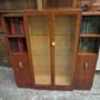 Art Deco Walnut   Bookcase /  Display