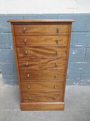 Edwardian Mahogany Bank Of Drawers 