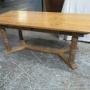 Large Oak 1920  Refectory Dining Table