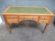 Late Victorian  Ash Wood   Desk 