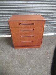 Mid   Century Teak  G Plan Four Drawer  Chest