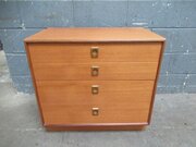 Teak G Plan   Chest Of Four Drawers 