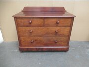 Victorian Mahogany Chest Of Drawers