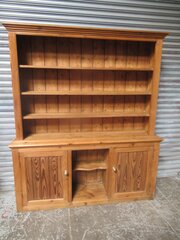 Victorian Pitch Pine     Dresser
