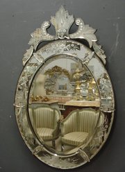 19th Century Antique Venetian Mirror