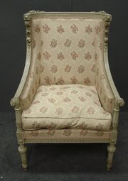 Antique French Bergere Armchair