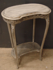 Antique French Painted Side Table