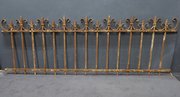 Antique French wrought iron ra
