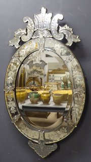 Antique Venetian Mirror