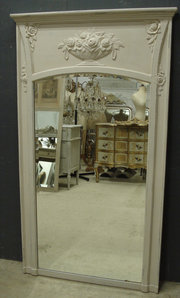 Art Deco French Trumeau Mirror