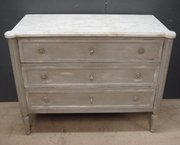 French Painted Chest Of Drawers