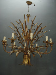 French Wheatsheaf Chandelier