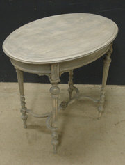 French Oval Side Table