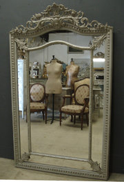 Large Antique French Mirror
