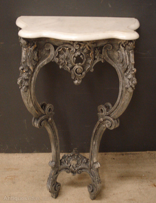 Louis xv style carved wood console table antiques atlas Louis xv style carved wood console table antiques atlas