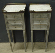 Pair Of French Bedside Cabinets