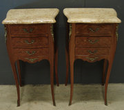 Pair of French Bedside Cabinet