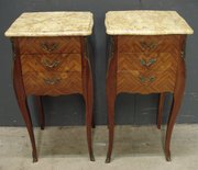 Pair of French Bedside Cabinet