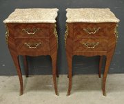 Pair of French Bedside Cabinet