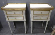 Pair of French Bedside Cabinet