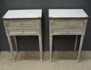 Pair Of French Painted Bedside Cabinets