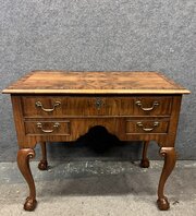 18th C. Style Walnut Low Boy Side Table