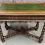 Good 19th.C. Carved oak Side or Writing Table