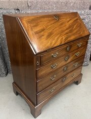 Small 3Ft. George II Mahogany Bureau