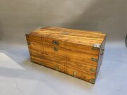 C19th Camphor Campaign Chest