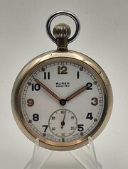 A Buren WW2 Military Pocket Watch