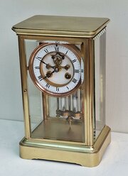 A Four Glass Mantel Clock