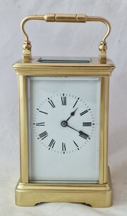 A French Striking Carriage Clock
