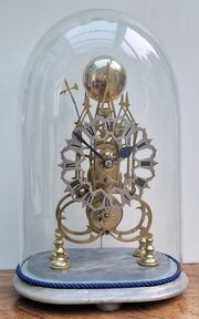 A Victorian Skeleton Clock