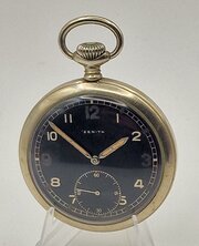 A Zenith WW2 German Military Pocket Watch