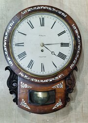 Chave, Taunton Drop Dial Fusee Wall Clock