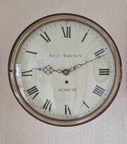 George Dawson Sudbury Georgian Dial Clock
