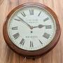 J H Allis, Bristol Fusee Dial Wall Clock