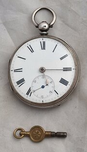Silver Fusee Pocket Watch, Nottingham