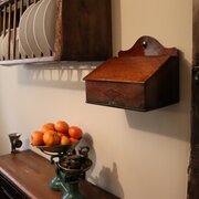 English Oak Salt Box Circa 1800 