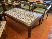 Mid Century G Plan Tile Topped Teak Coffee Table