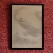Silver Point Etching By Charles Prosper Sainton,RI