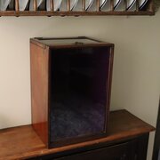 Victorian Mahogany Display Box 