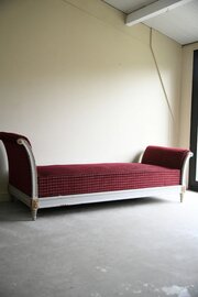 A 19th Century Continental Painted Day Bed
