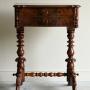 Antique Continental Walnut Work Table