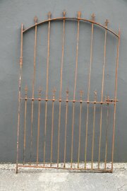 Antique Gothic Revival Cast Iron Pedestrian Side G