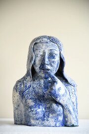 Contemporary Pottery Bust