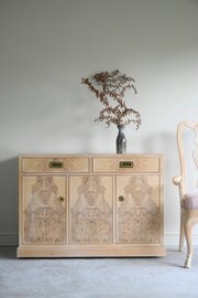 Drexel Heritage Corinthian Burl Ash Sideboard